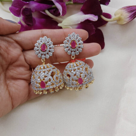 AD Jhumki with Ruby