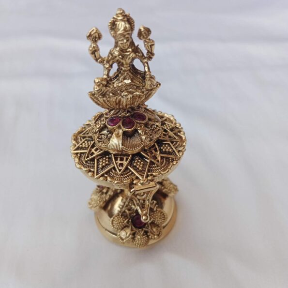 Long Lakshmi Design Kumkum Box