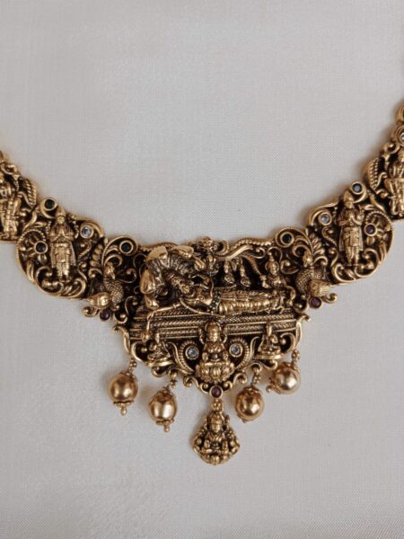 Inticately Designed Lord Renganathar Neckset