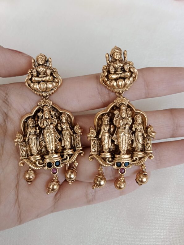 Inticately Designed Lord Renganathar Neckset