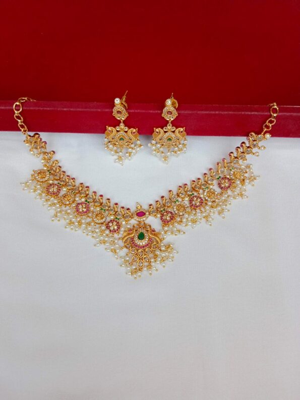 Trending Lakshmi Guttapusalu Neckset