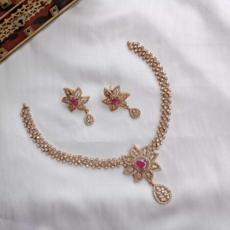 Gorgeous Flower AD Neckset