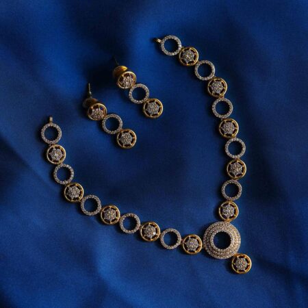 Trendy Circle Neckset