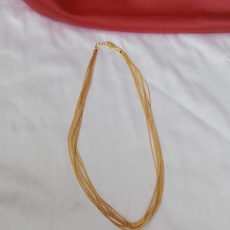 Thin Italian Chain in a Bunch of 7 Lines