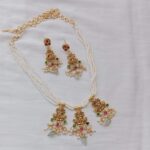 Jadau Lashmi Neckset in Pearl Necklace