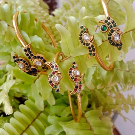 Elegant Peacock Kada