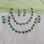 Sparkling Triangle AD necklace