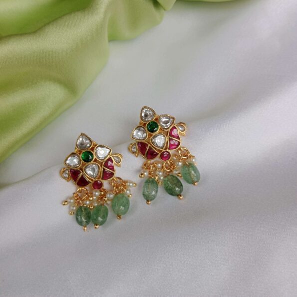 Cute Jadau earrings