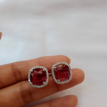 Pretty coloured stone with AD stud