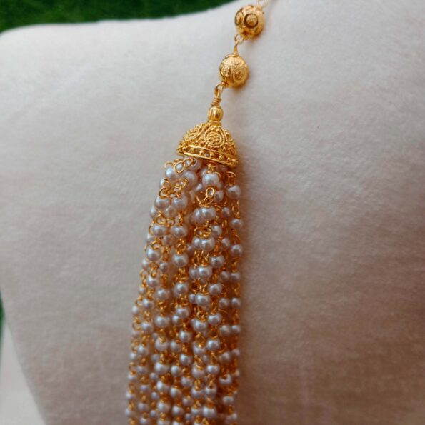 Ethnic 16 row multicolour bead chain