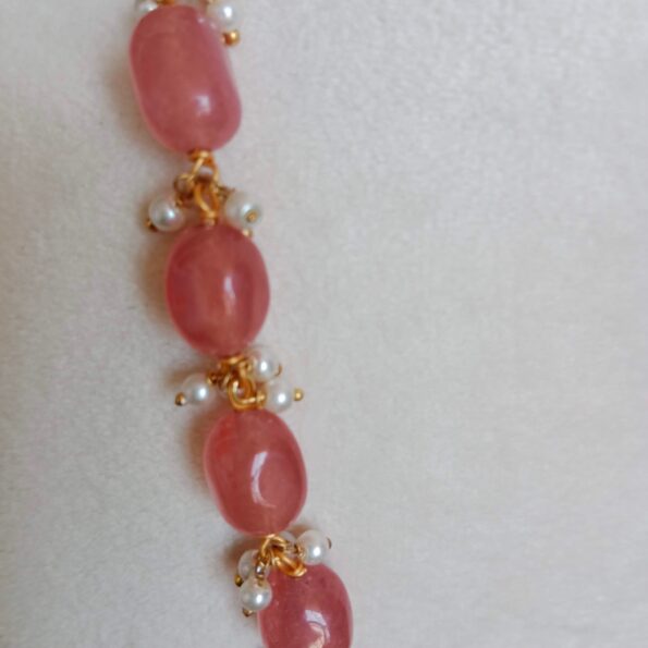 Classy Single Row Bead Haram with Guttapusalu