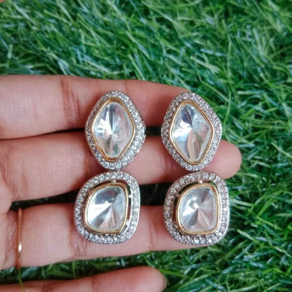 Stunning Single Layer Victorian Polki Neckset