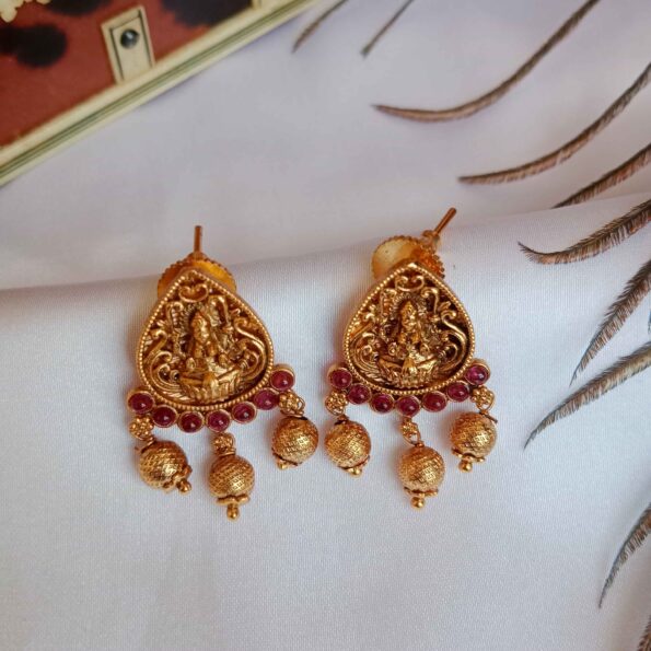 Pretty Goddess Lakshmi Studs