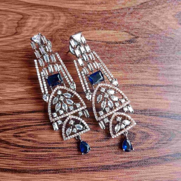Stunning Long Victorian Earrings
