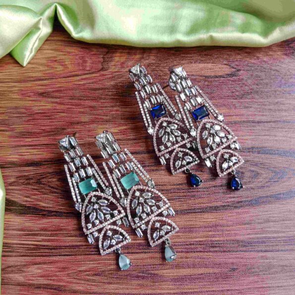 Stunning Long Victorian Earrings