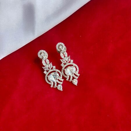 Dazzling AD Drop Earrings