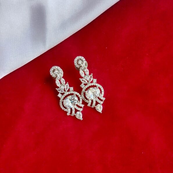 Dazzling AD Drop Earrings