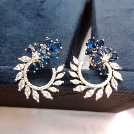 AD Sapphire Half Ring