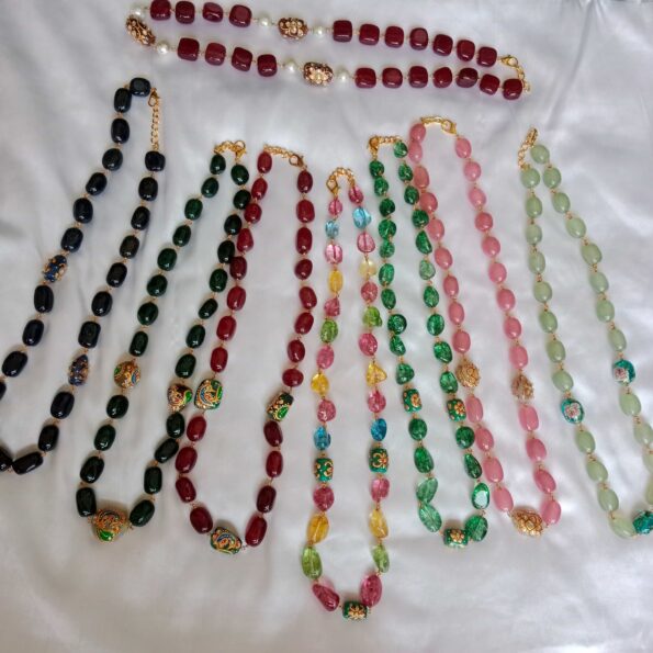 Tanjore Tumble Semi Precious Beads