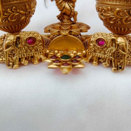 Dual Kumkum Box with Krishna