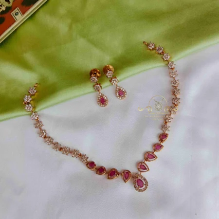 Beautiful AD and Ruby Neckset