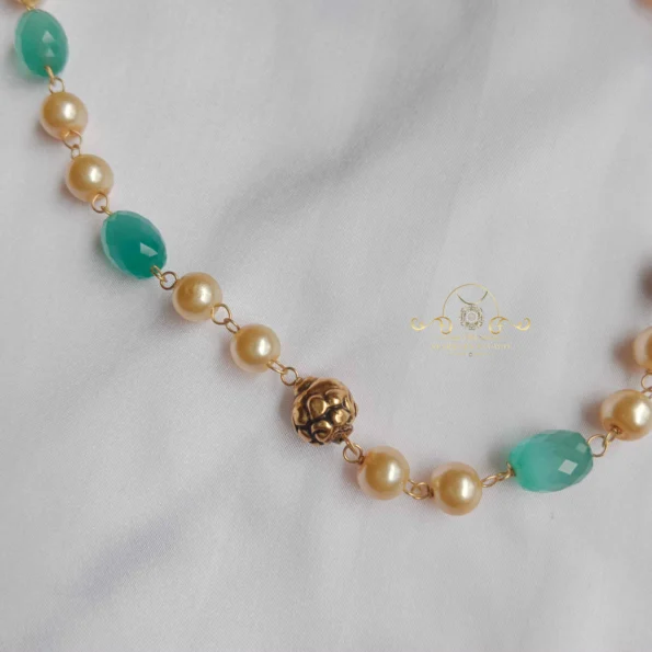 Green Bead Mala