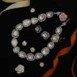 Victorian Massonite Polki Neckset