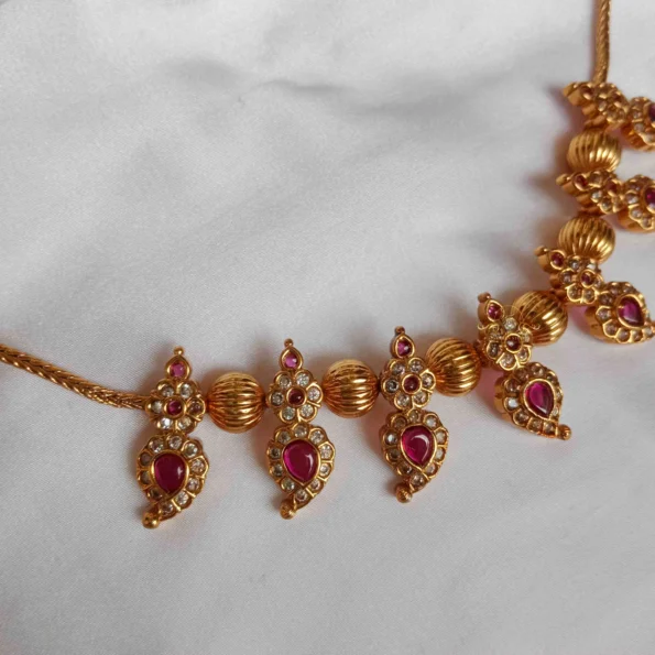 Antique Bead and Mango Neckset