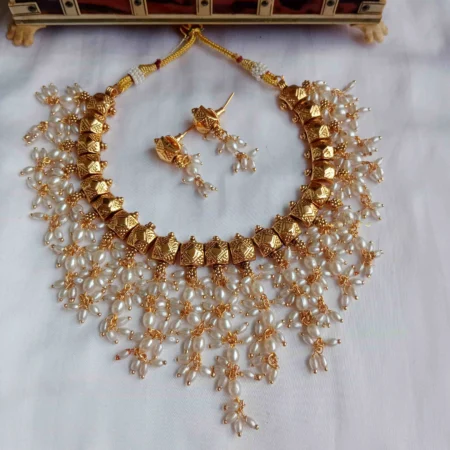 Antique Layered Guttapusalau Necklace
