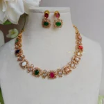 Classsy Premium Navrathna Neckset