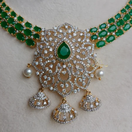 Rich Emerald and AD Neckset