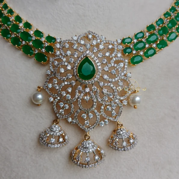 Rich Emerald and AD Neckset