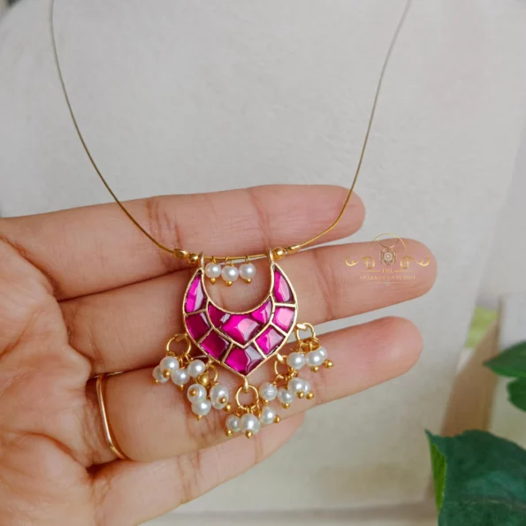 Invisible Jadau Pendant Chain