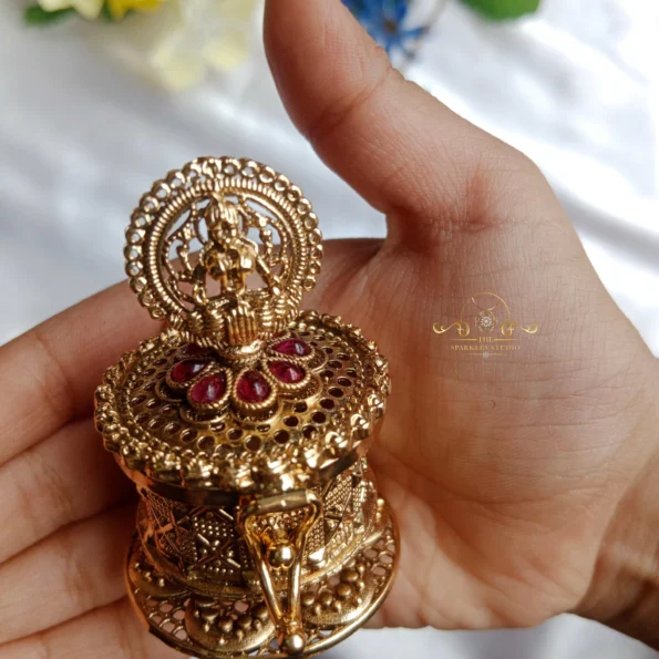 Cute Lakshmi Kumkum Box