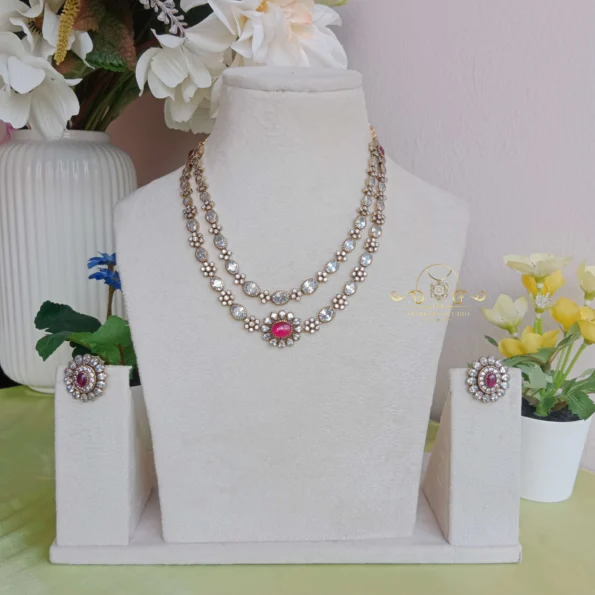 Attractive Two Layer Massonite Neckset