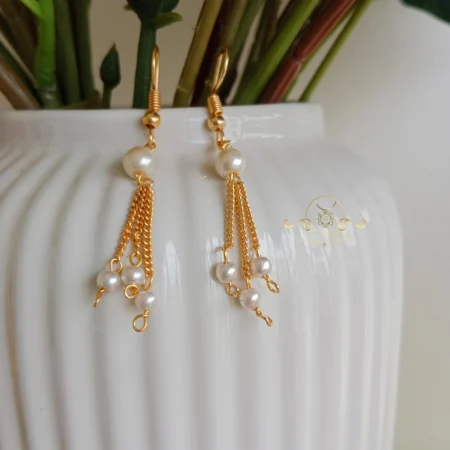Pearl Hoop Earrings