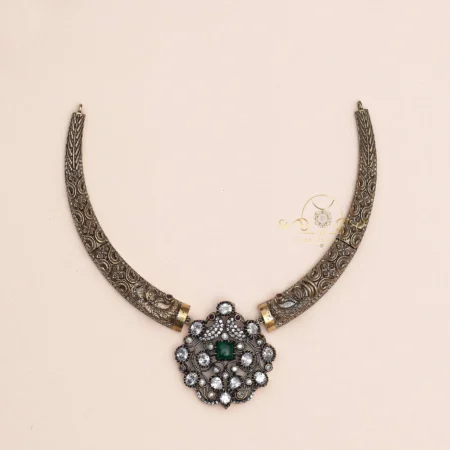 Attractive Antique Hasli with Victorian Pendant
