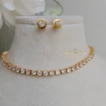 Single Layer Solitaire Necklace