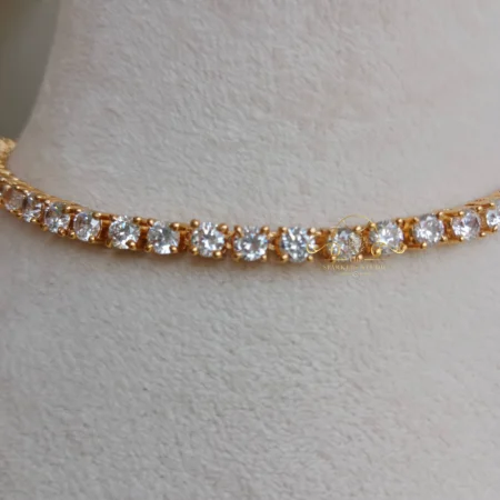 Single Layer Solitaire Necklace