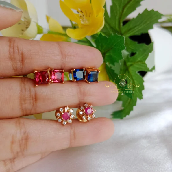 Daily Wear Studs (Set of 3)