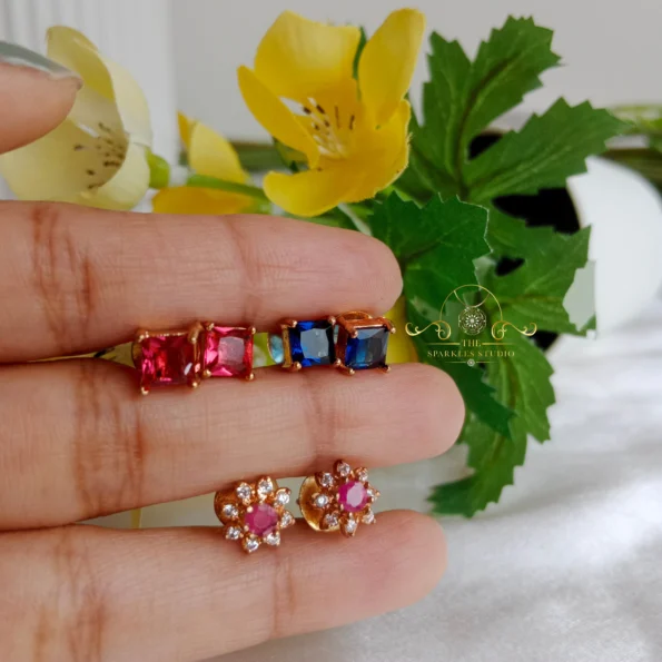 Daily Wear Studs (Set of 3)