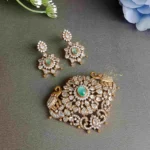 Dual Elephant Victorian Pendant Set
