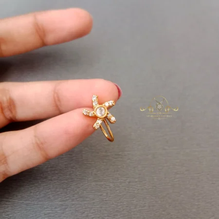 Windmill Nose Pin
