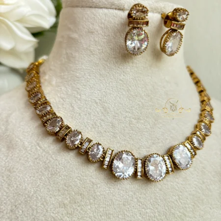 Victorian Solitaire Neckset