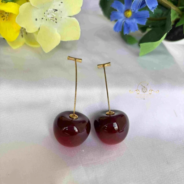 Stylish Cherry Earrings