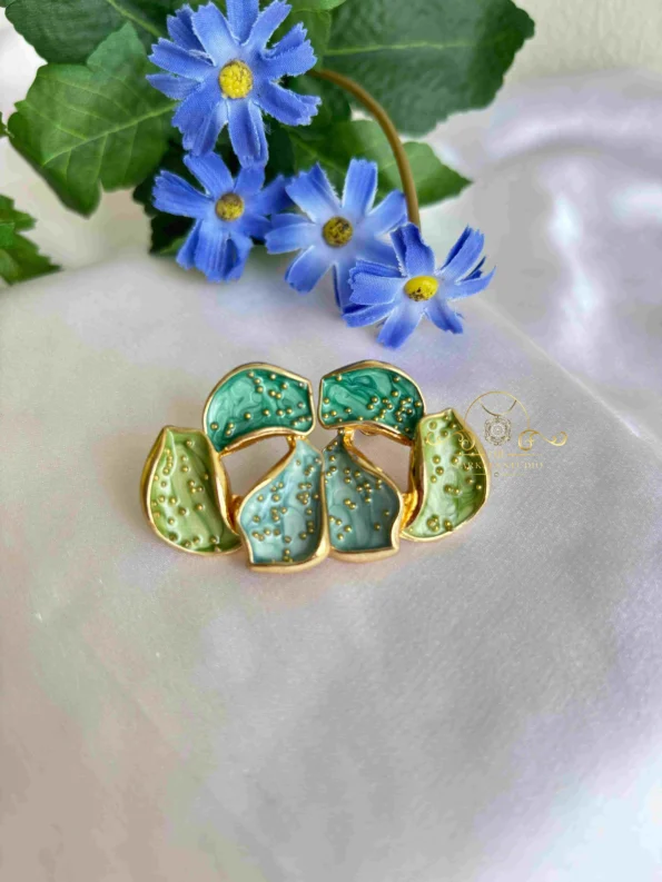 Tricolour Earrings