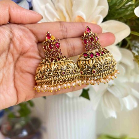 Stunning Half Jhumki