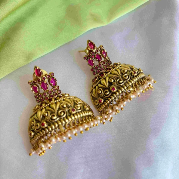 Stunning Half Jhumki