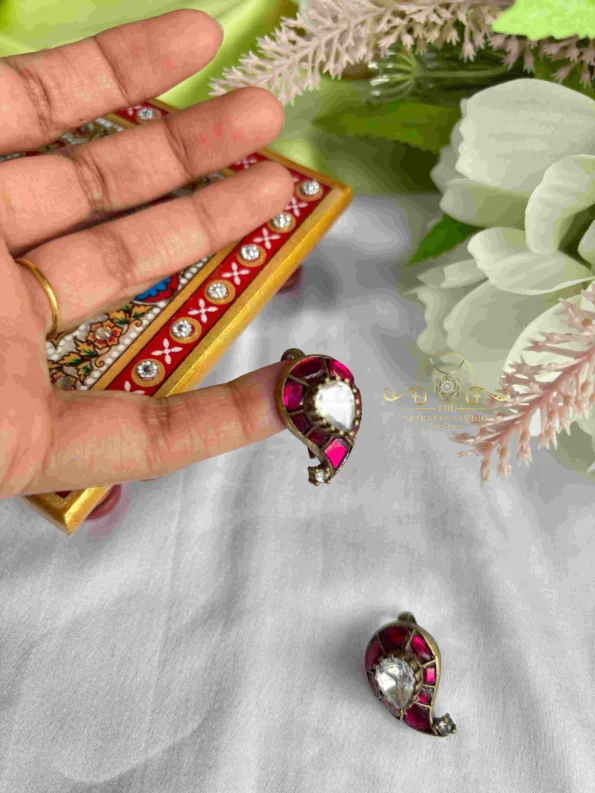 Simple Mango Jadau Pendant