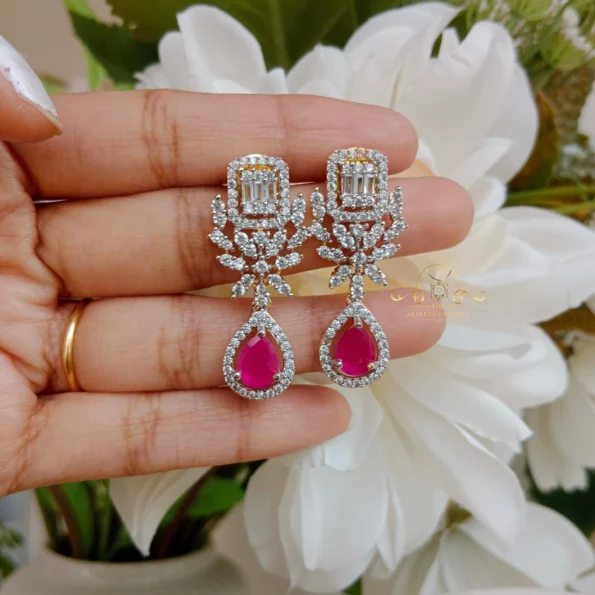 Shimmering AD Ruby Neckset